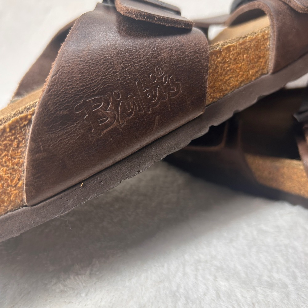 Birki's by Birkenstock Sandals Brown EU 42 – US Women's 11 Wide / Men's 9 Reg. - Picture 9 of 12